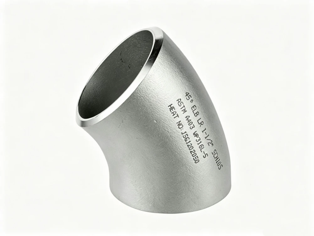 45° Long Radius Elbow 1.5D